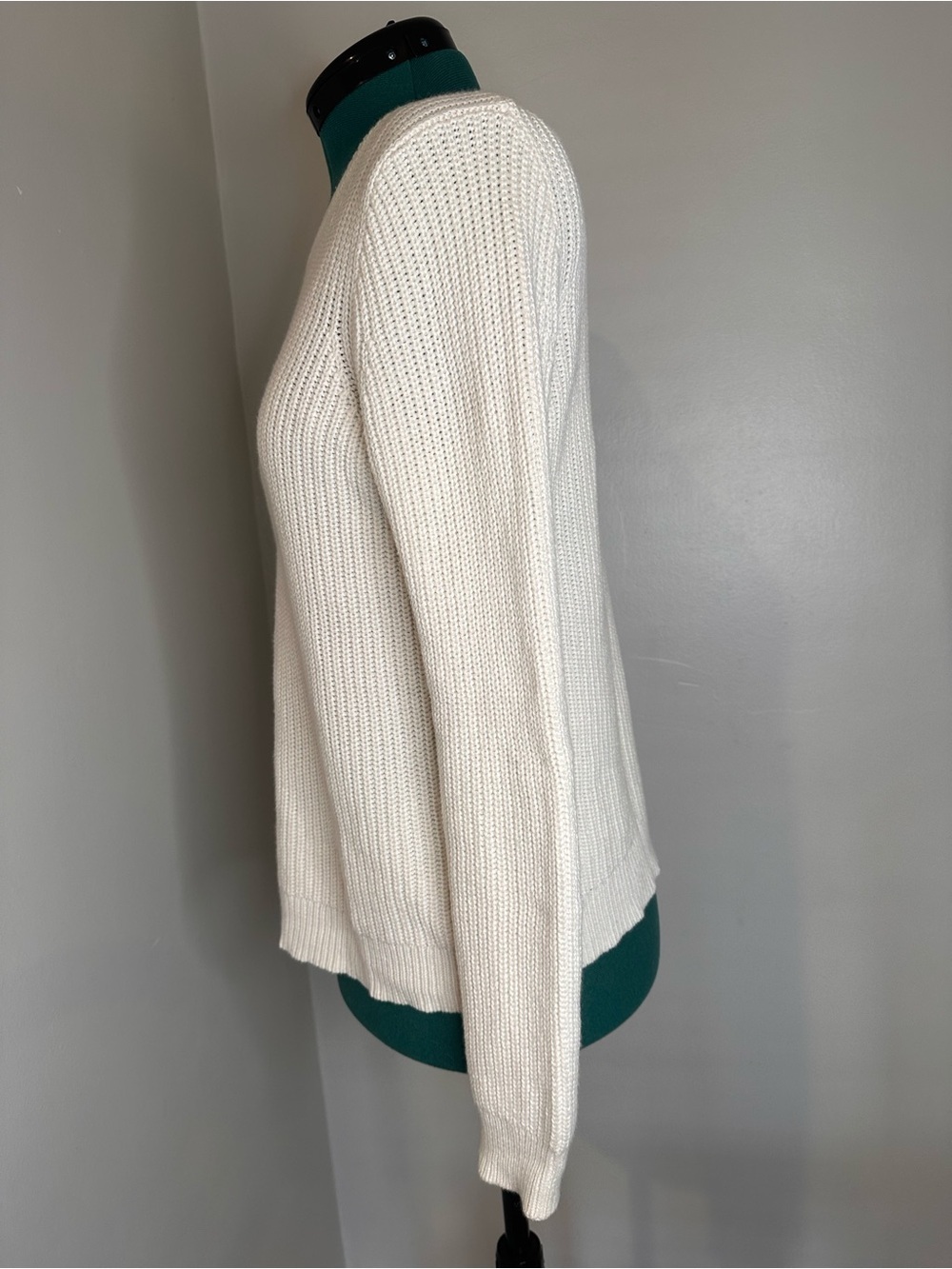 J. Crew Ivory Crewneck Sweater XS - Picture 4 of 7